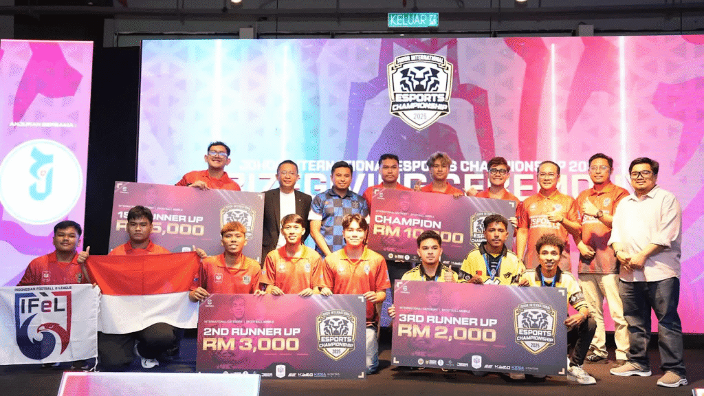 Johor International Esports Championship 2025 - EFOOTBALL WINNERS