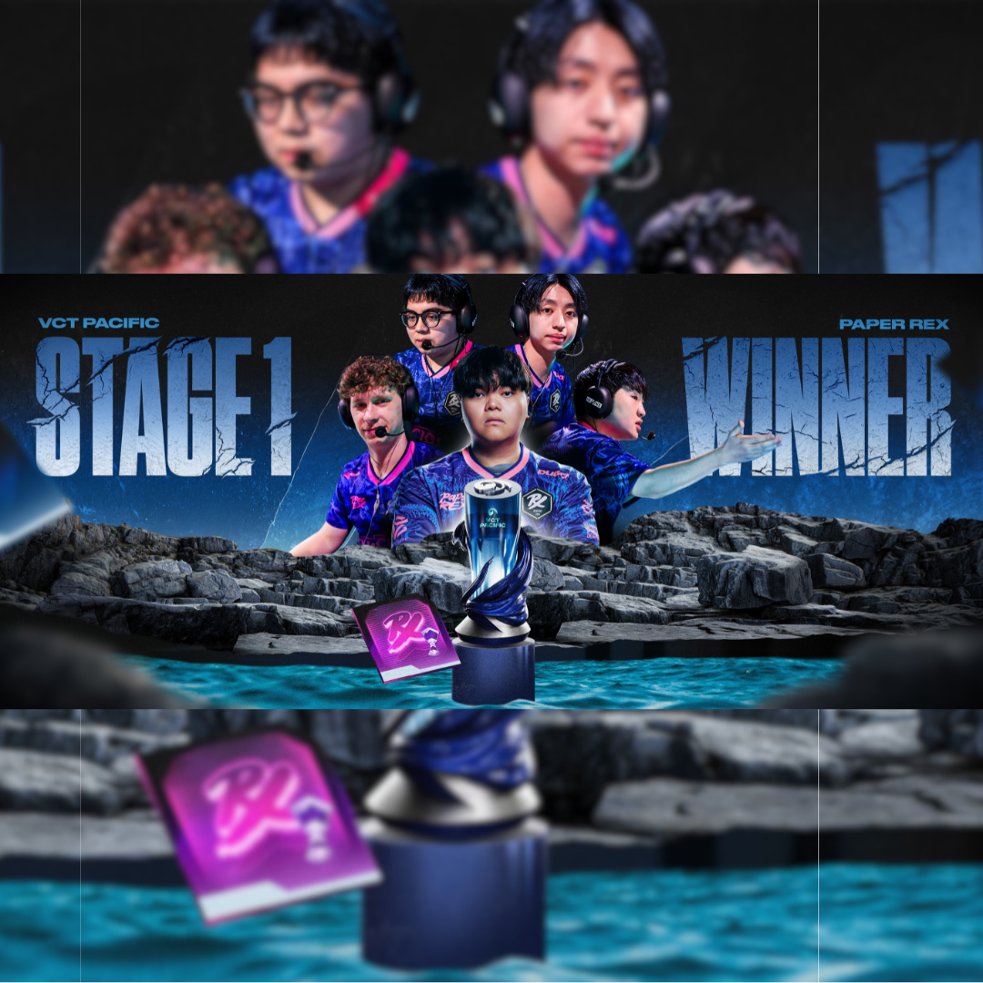 Paper Rex, VCT Pacific Stage 1 Champions - Malaysia VALORANT 2026 Competitive Scene